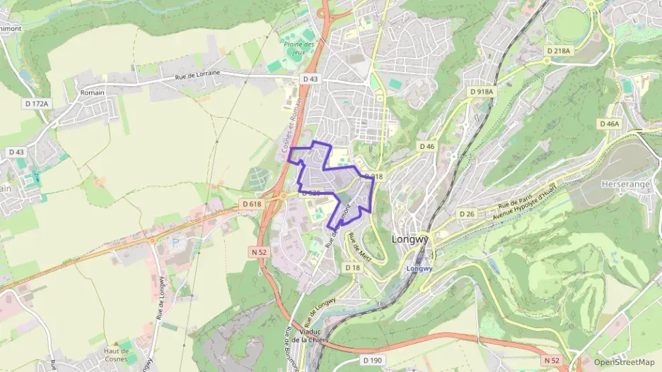Appartement 70 m² trois pièces à vendre à Longwy