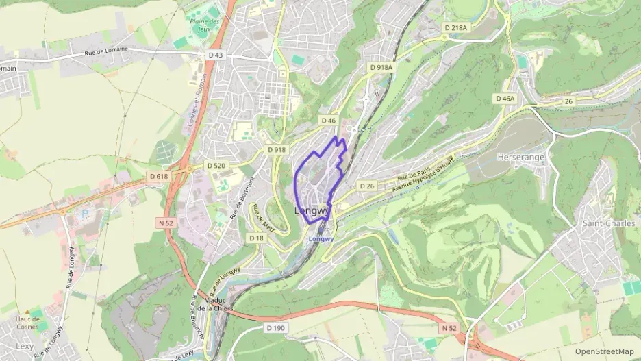 Appartement 73 m² quatre pièces à vendre à Longwy