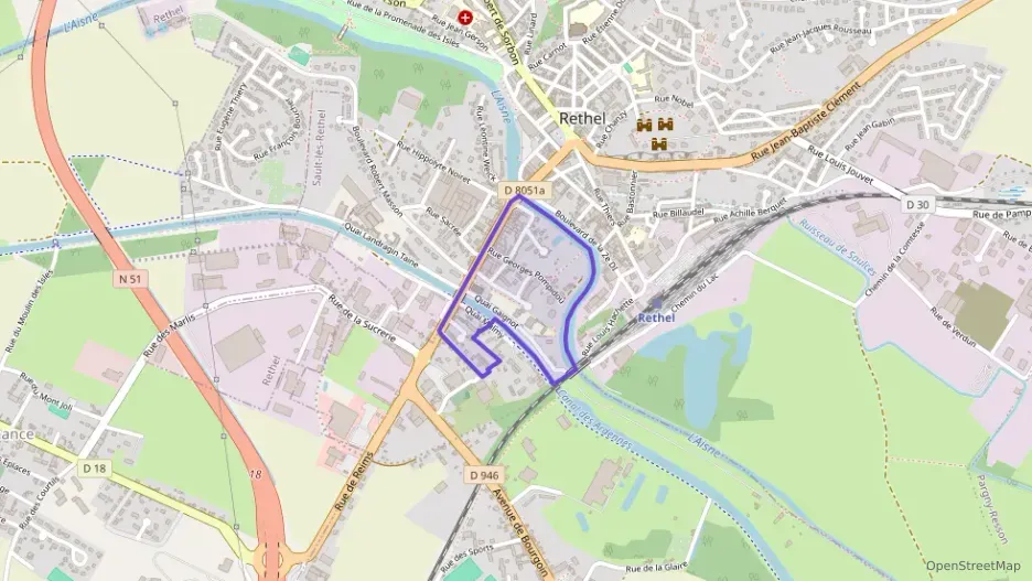 Appartement 59 m² trois pièces à vendre à Rethel Appartement 59 m² trois pièces à vendre à Rethel