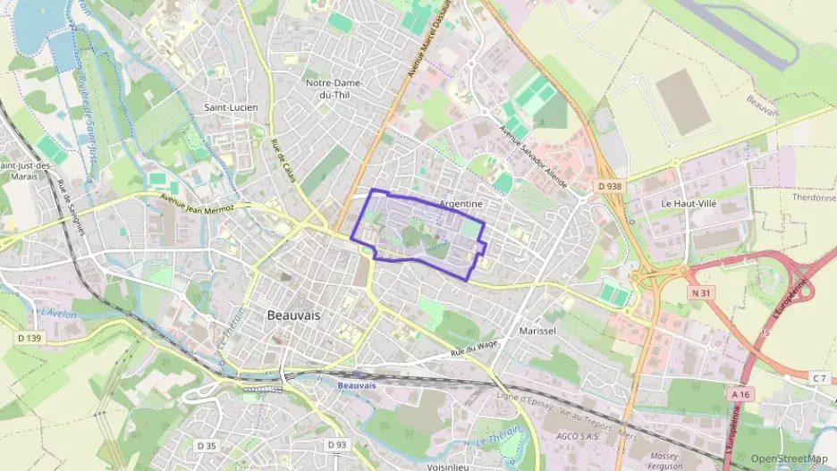 Appartement 45 m² deux pieces à vendre à Beauvais