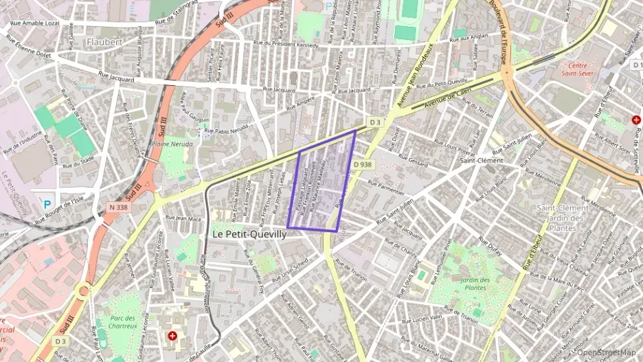 Appartement 62 m² deux pieces à vendre à Le Petit-Quevilly