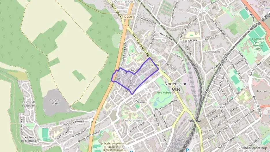 Appartement 113 m² cinq pièces à vendre à Nogent-sur-Oise Appartement 113 m² cinq pièces à vendre à Nogent-sur-Oise