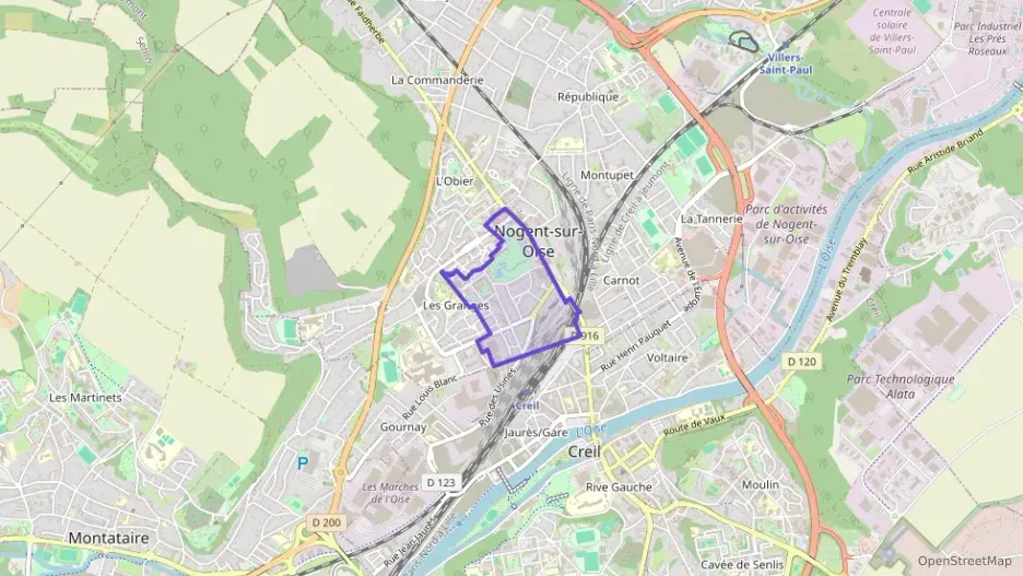 Appartement 97 m² cinq pièces à vendre à Nogent-sur-Oise