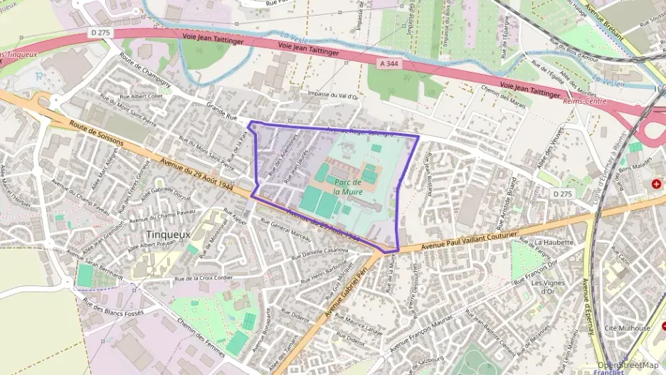 Appartement 95 m² quatre pièces à vendre à Tinqueux