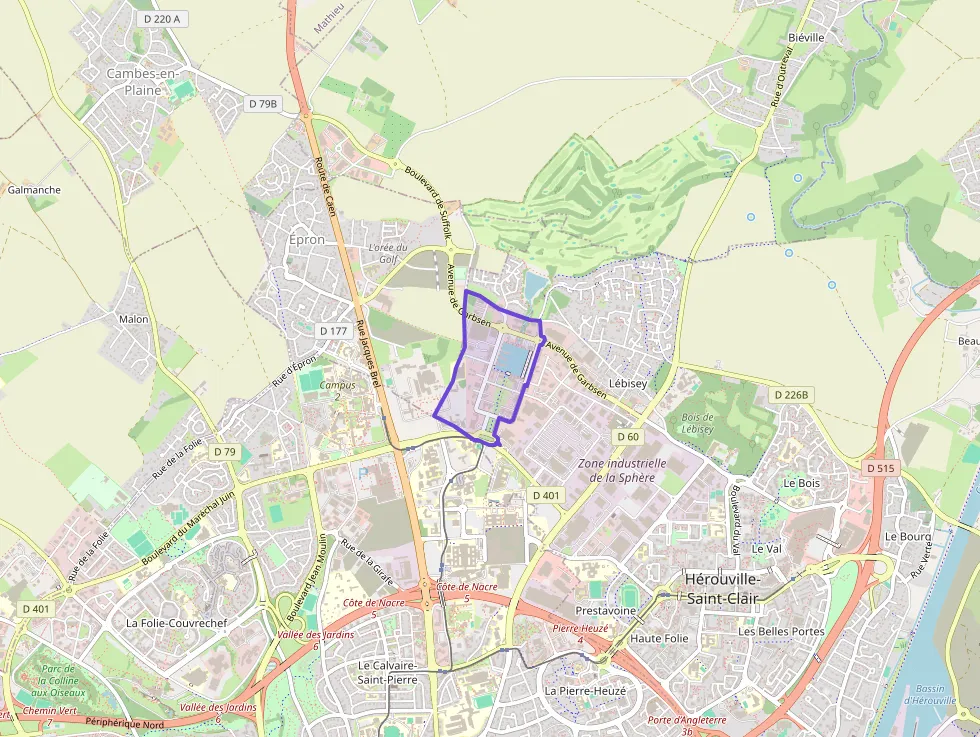 Appartement 35 m² deux pieces à vendre à Hérouville-Saint-Clair