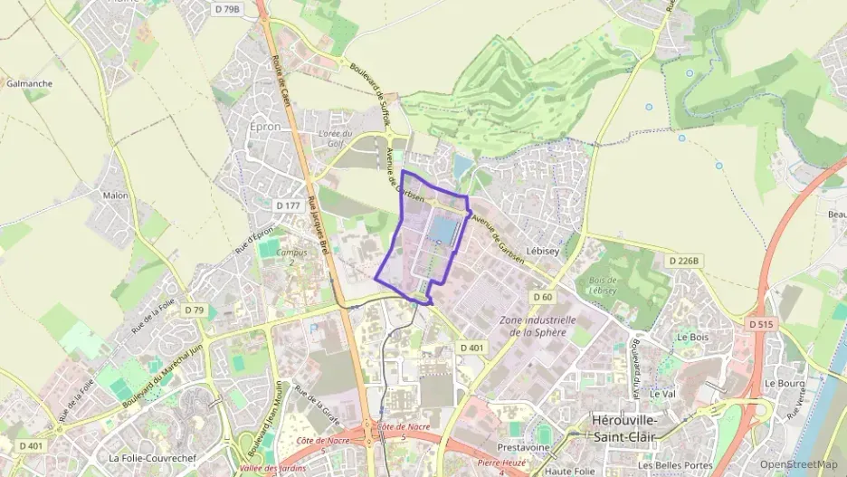 Appartement 24 m² une piece à vendre à Hérouville-Saint-Clair