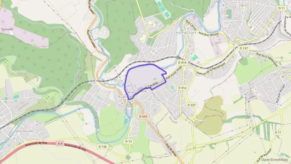 Appartement 85 m² quatre pièces à vendre à Auboué