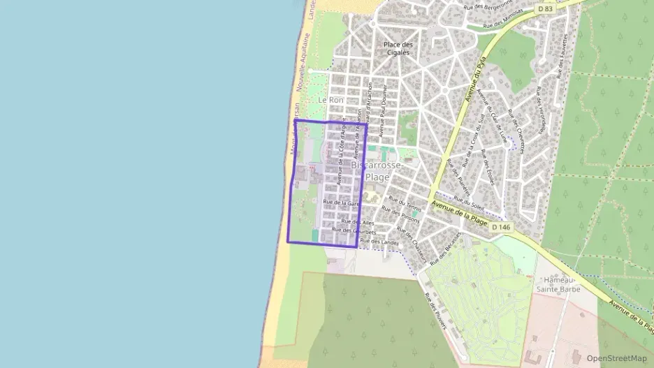 Appartement 62 m² trois pièces à vendre à Biscarrosse