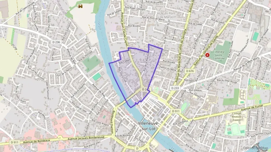 Appartement 70 m² trois pièces à vendre à Villeneuve-sur-Lot