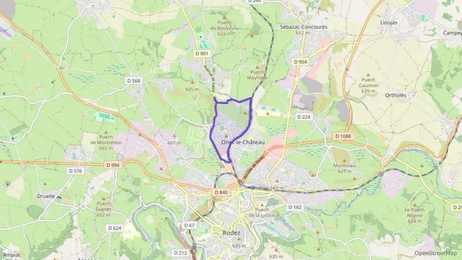 Appartement 43 m² deux pieces à vendre à Onet-le-Château