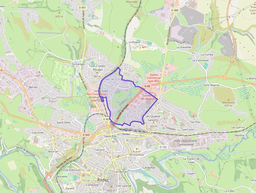 Appartement 50 m² deux pieces à vendre à Onet-le-Château