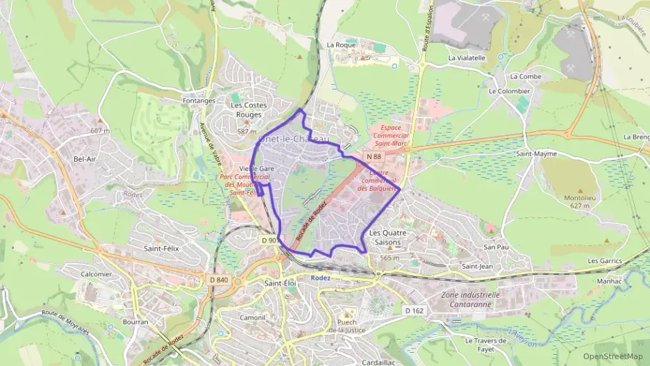 Appartement 50 m² deux pieces à vendre à Onet-le-Château