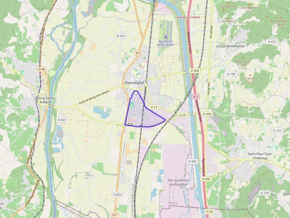 Appartement 71 m² quatre pièces à vendre à Pierrelatte