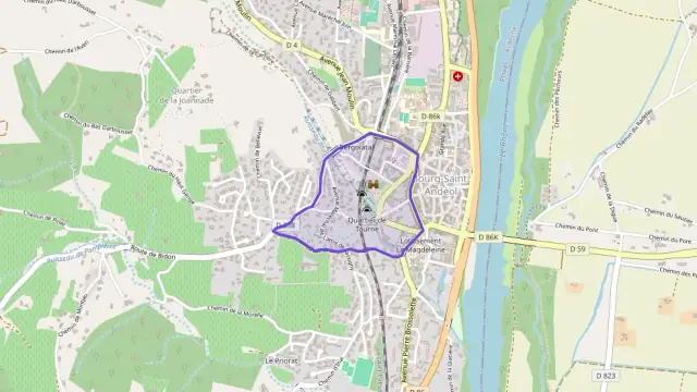 Appartement 110 m² quatre pièces à vendre à Bourg-Saint-Andéol