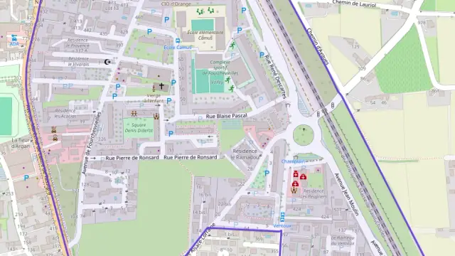 Appartement 60 m² quatre pièces à vendre à Orange