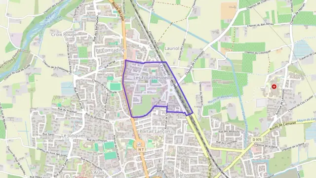 Appartement 60 m² quatre pièces à vendre à Orange