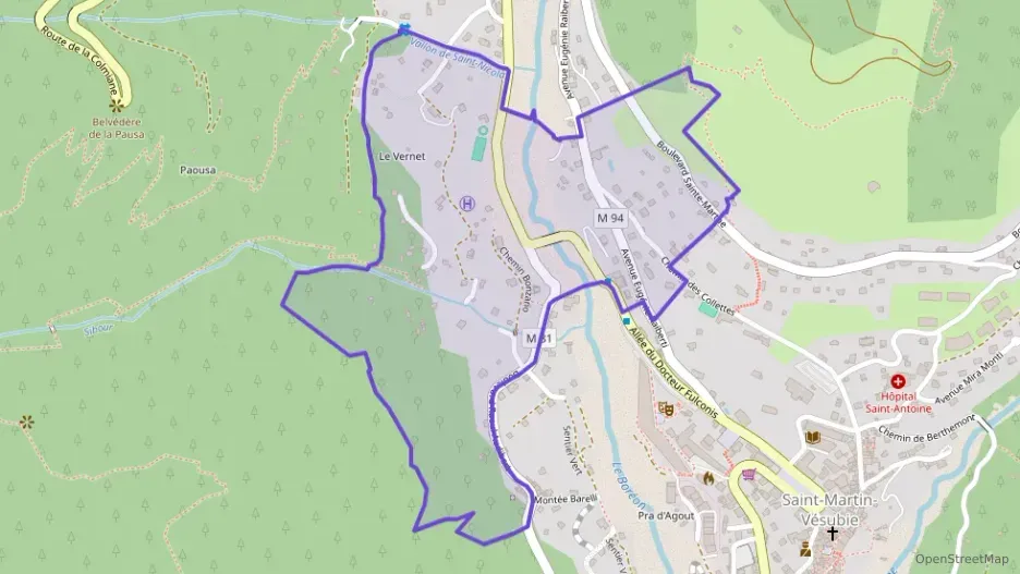 Appartement 58 m² deux pieces à vendre à Saint-Martin-Vésubie