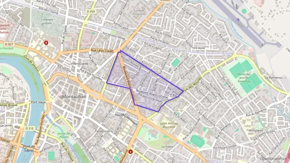 Appartement 78 m² quatre pièces à vendre à Montauban