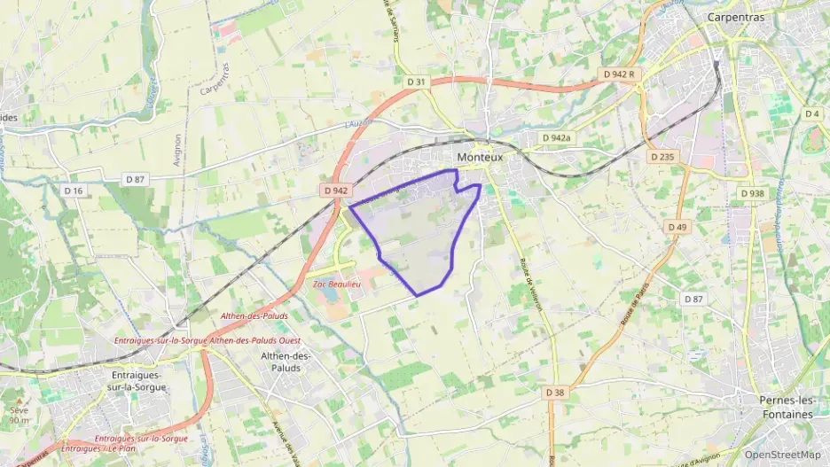 Appartement 42 m² trois pièces à vendre à Monteux Appartement 42 m² trois pièces à vendre à Monteux