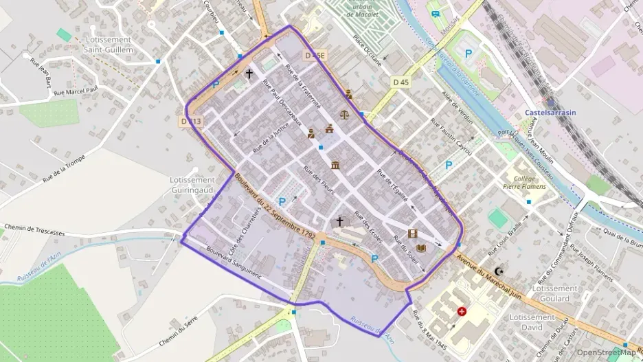 Appartement 40 m² deux pieces à vendre à Castelsarrasin