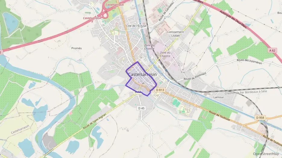 Appartement 40 m² deux pieces à vendre à Castelsarrasin