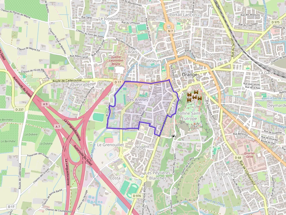 Appartement 50 m² trois pièces à vendre à Orange