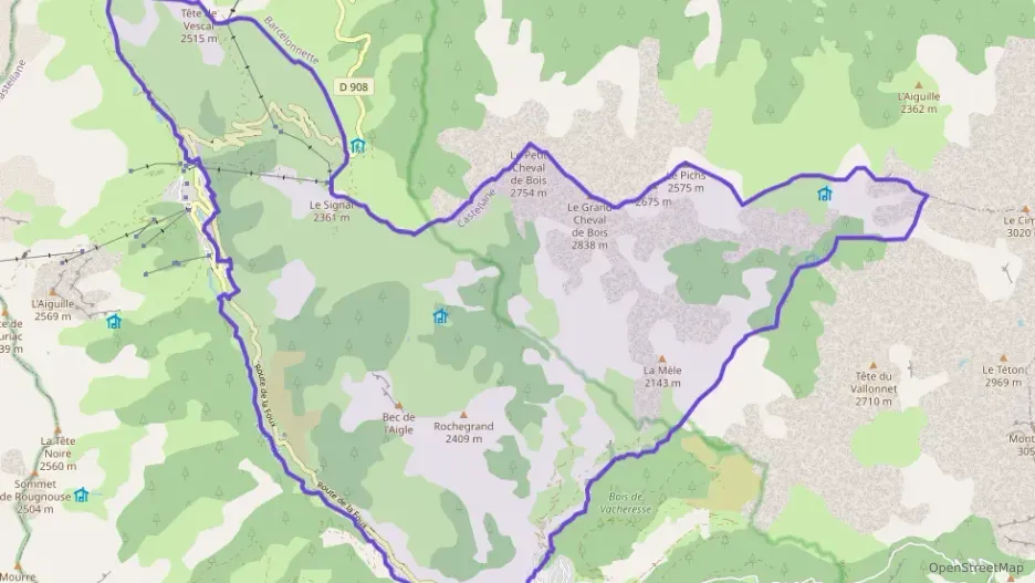 Appartement 106 m² quatre pièces à vendre à Allos