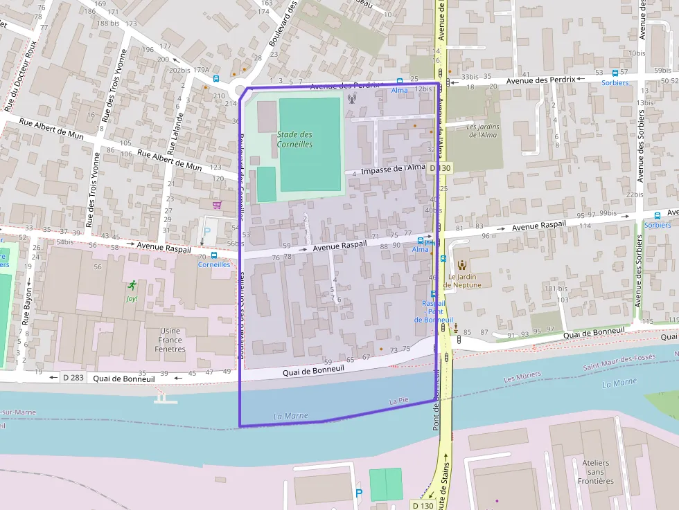 Appartement 57 m² trois pièces à vendre à Saint-Maur-des-Fossés