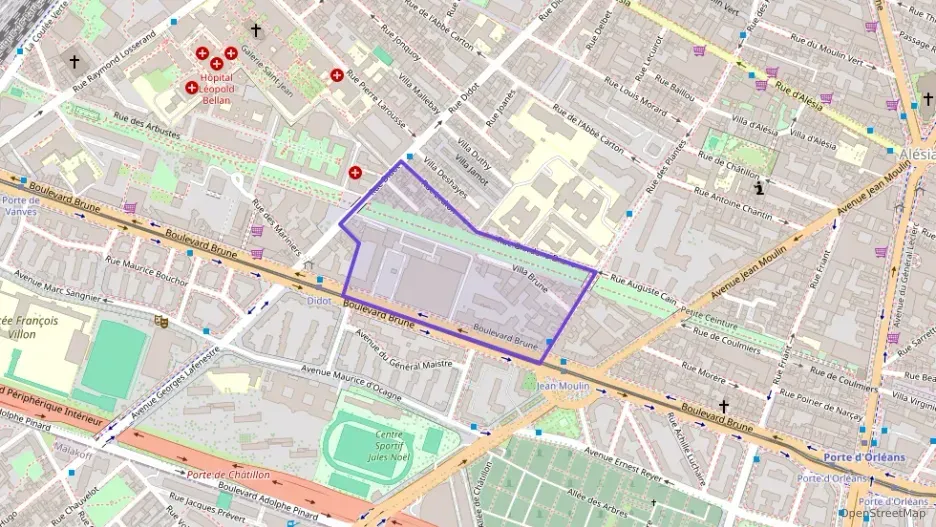 Appartement 35 m² deux pieces à vendre à Paris 14e Arrondissement