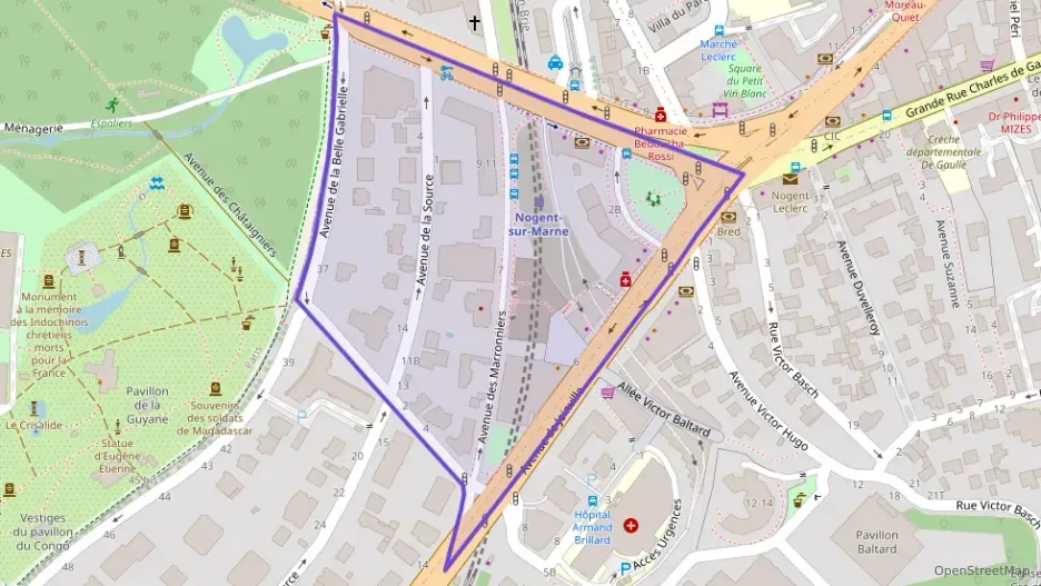 Appartement 76 m² quatre pièces à vendre à Nogent-sur-Marne