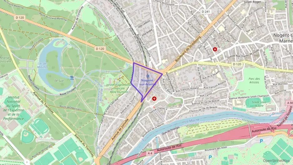 Appartement 76 m² quatre pièces à vendre à Nogent-sur-Marne