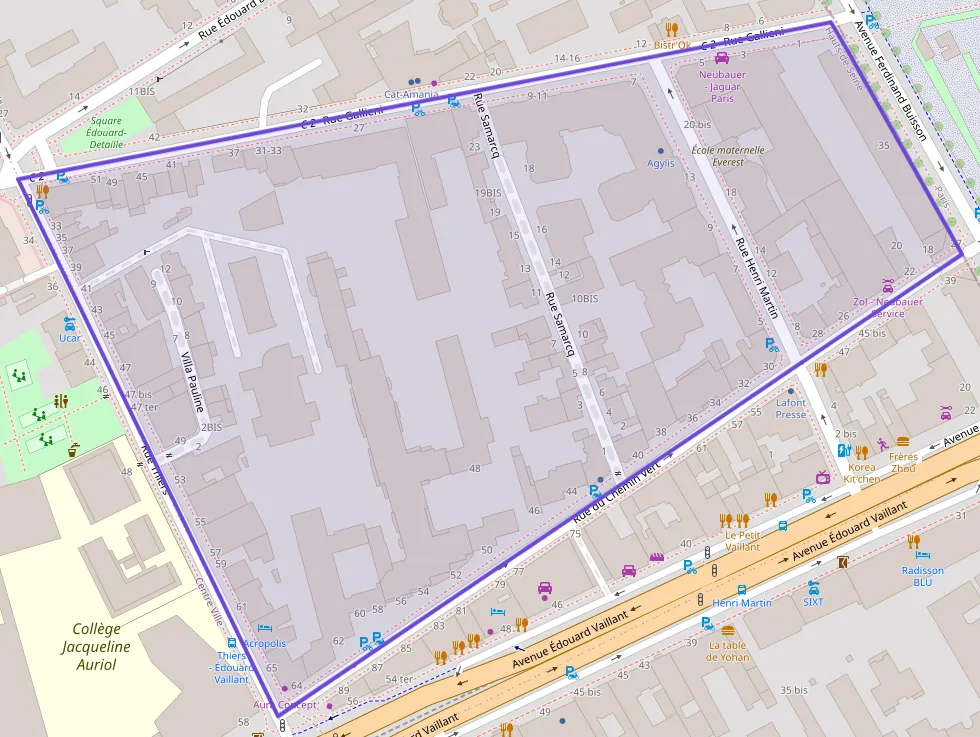 Appartement 63 m² quatre pièces à vendre à Boulogne-Billancourt