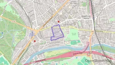 Appartement 54 m² trois pièces à vendre à Nogent-sur-Marne