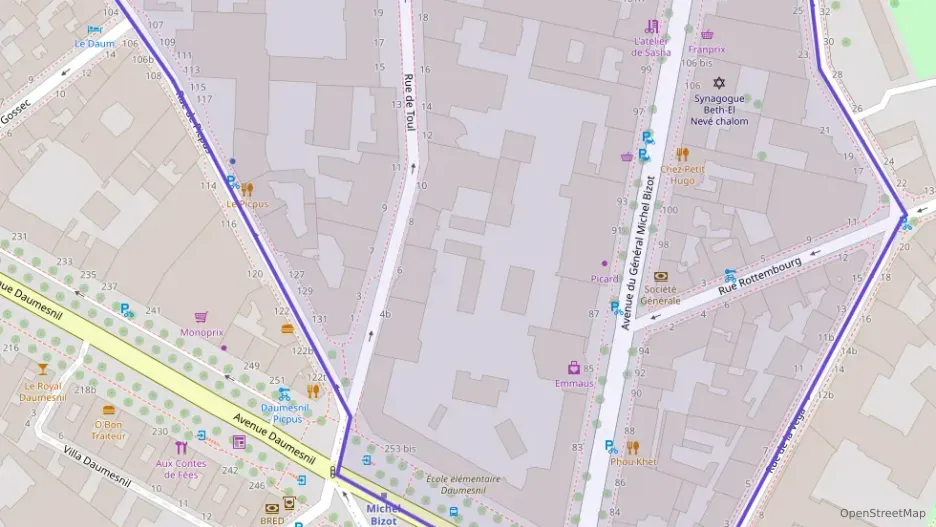 Appartement 55 m² trois pièces à vendre à Paris 12e Arrondissement