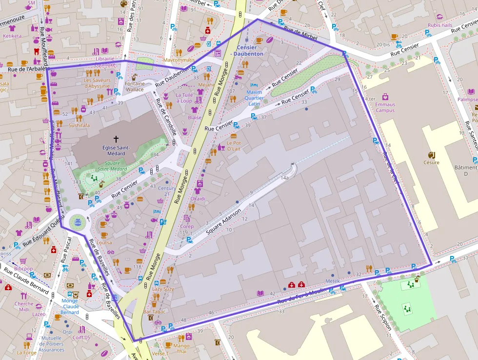 Appartement 32 m² une piece à vendre à Paris 5e Arrondissement