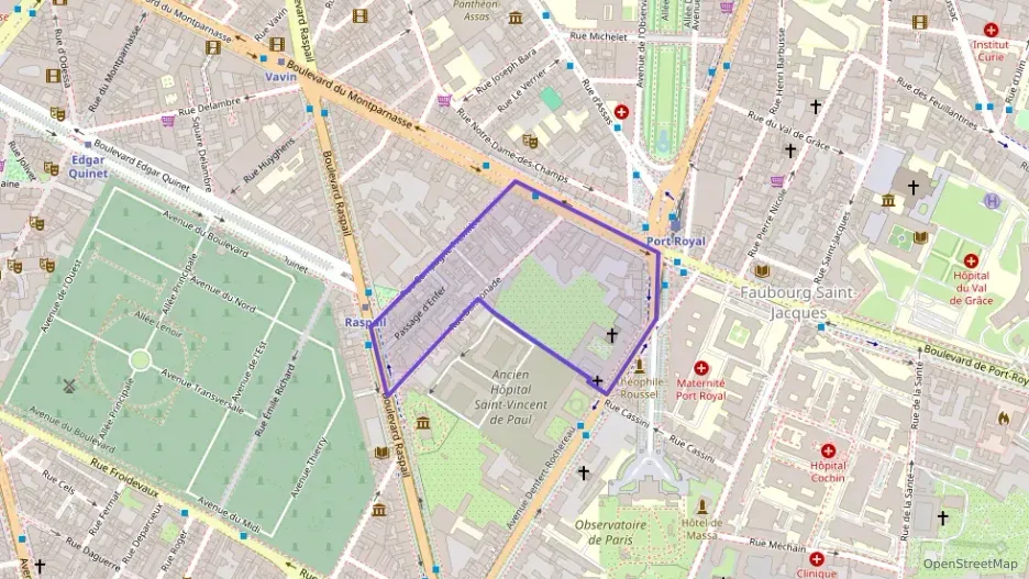 Appartement 78 m² trois pièces à vendre à Paris 14e Arrondissement