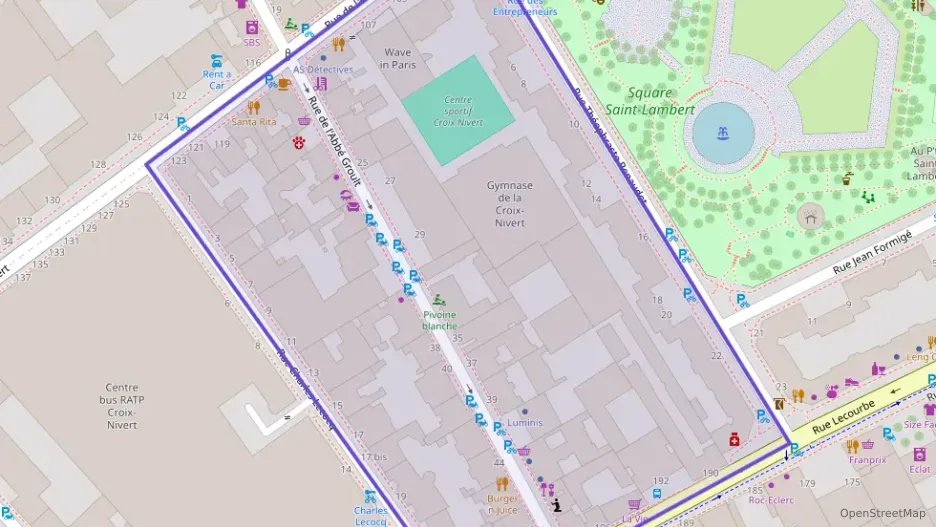 Appartement 45 m² deux pieces à vendre à Paris 15e Arrondissement