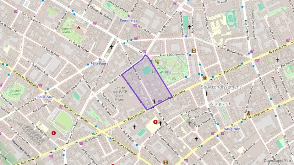 Appartement 45 m² deux pieces à vendre à Paris 15e Arrondissement