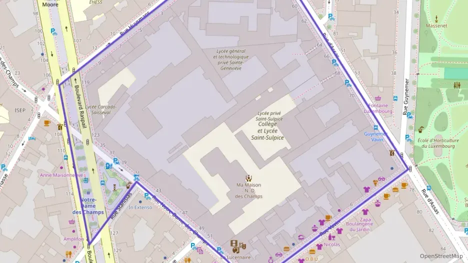 Appartement 66 m² trois pièces à vendre à Paris 6e Arrondissement