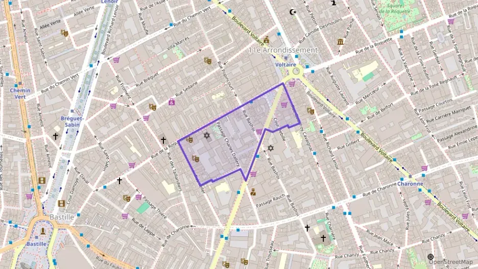 Appartement 20 m² une piece à vendre à Paris 11e Arrondissement