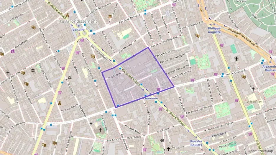 Appartement 66 m² trois pièces à vendre à Paris 11e Arrondissement