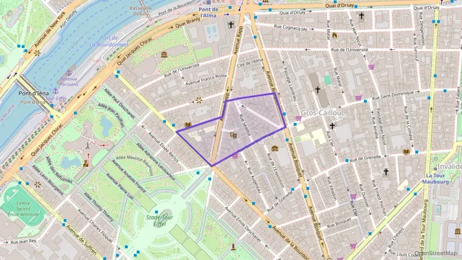 Appartement 99 m² cinq pièces à vendre à Paris 7e Arrondissement