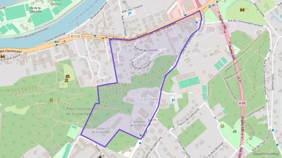 Appartement 93 m² quatre pièces à vendre à Bougival Appartement 93 m² quatre pièces à vendre à Bougival