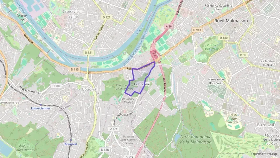 Appartement 93 m² quatre pièces à vendre à Bougival Appartement 93 m² quatre pièces à vendre à Bougival