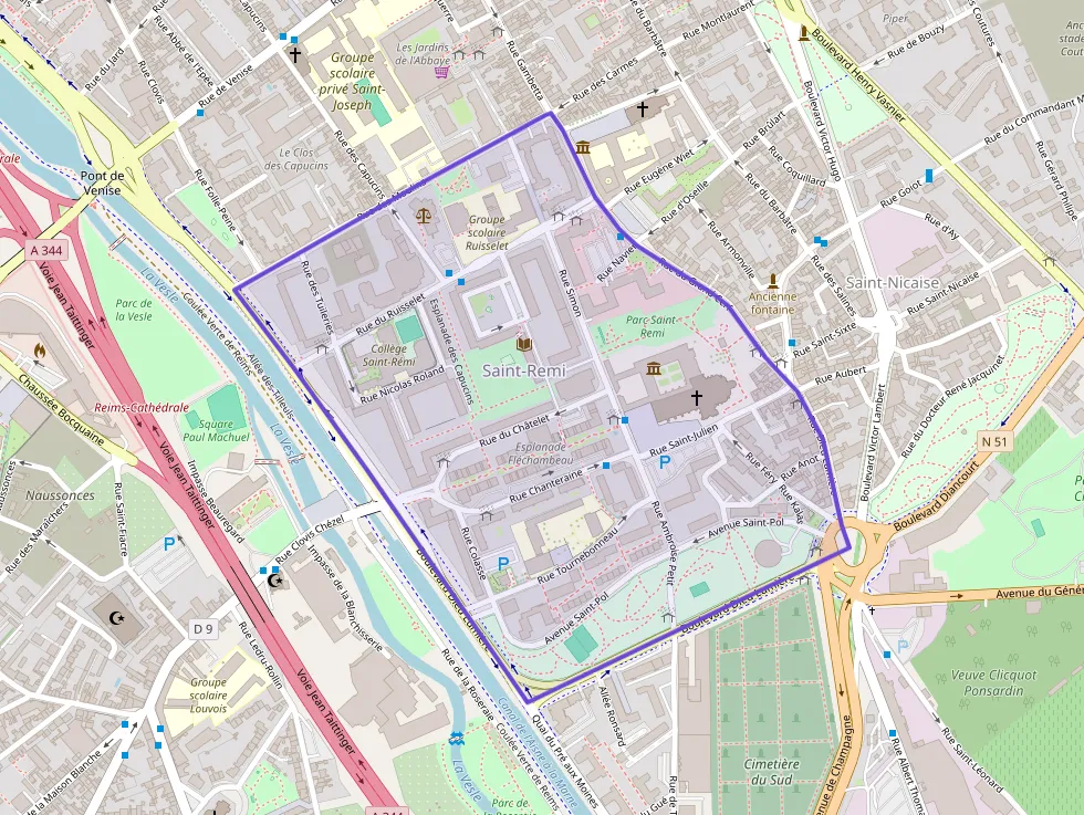 Appartement 70 m² trois pièces à vendre à Reims