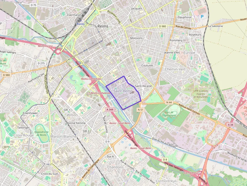 Appartement 70 m² trois pièces à vendre à Reims