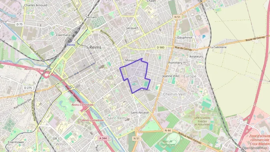 Appartement 24 m² une piece à vendre à Reims