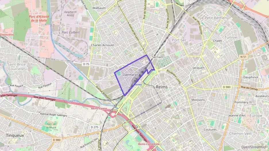 Appartement 71 m² trois pièces à vendre à Reims