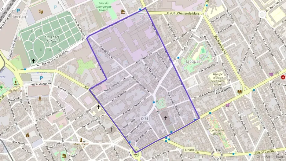 Appartement 95 m² trois pièces à vendre à Reims