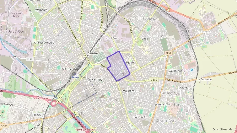 Appartement 95 m² trois pièces à vendre à Reims Appartement 95 m² trois pièces à vendre à Reims